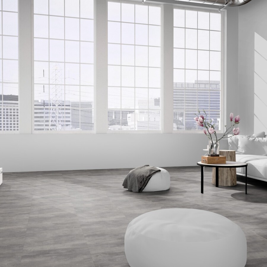 Cement dark grey - imitace betonu