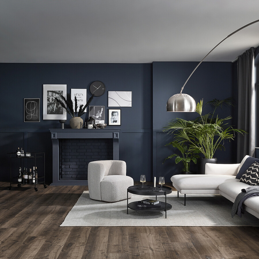 Comfort Oak Dark - reálný povrch dřeva