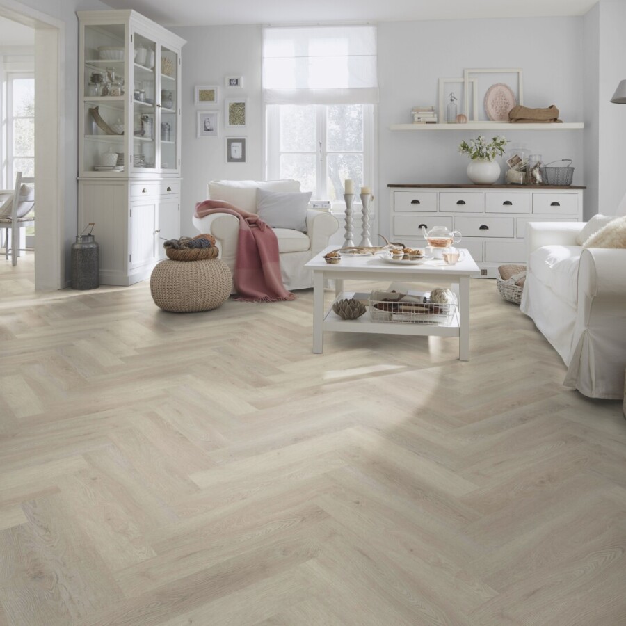 Balanced Oak Lightgrey - reálný povrch dřeva