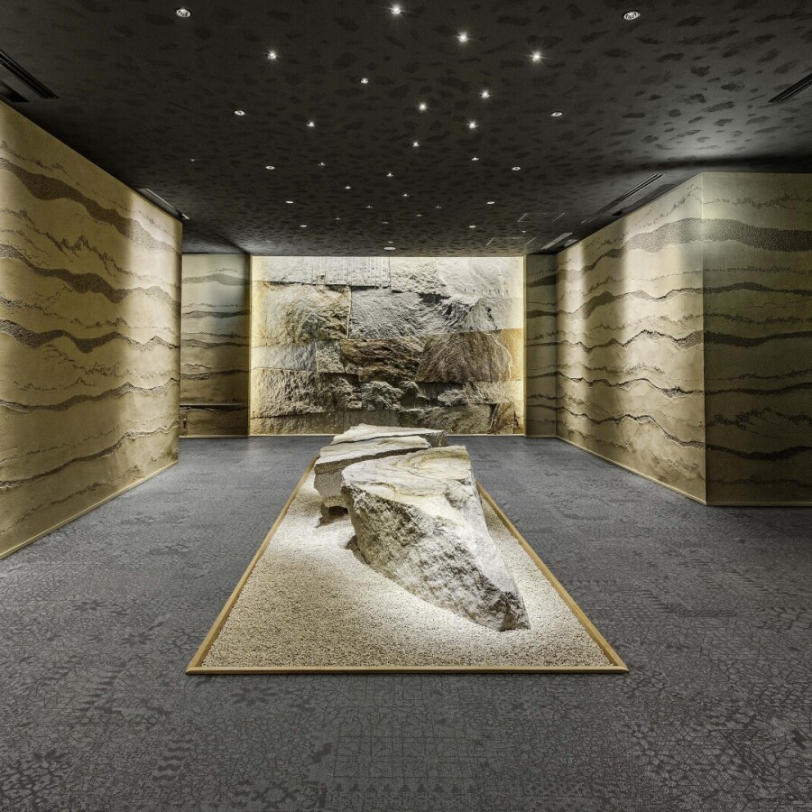 Alhambra Charcoal (< 59 m²) - tkaný vinyl