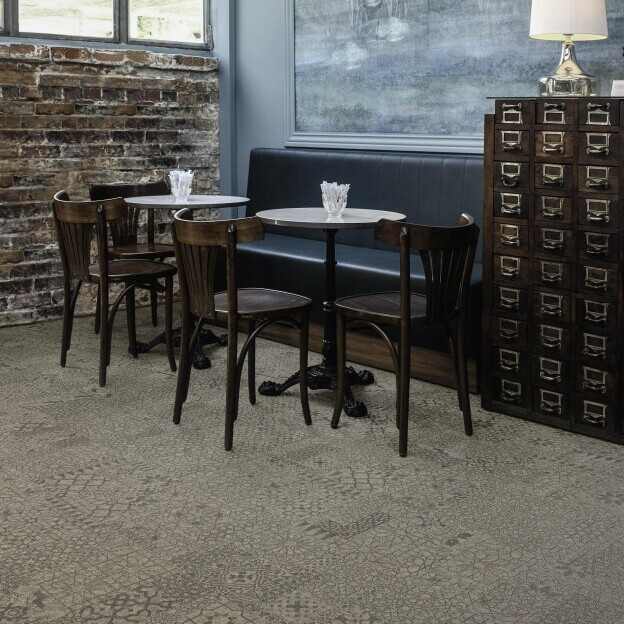 Alhambra Gunmetal (< 39 m²) - tkaný vinyl