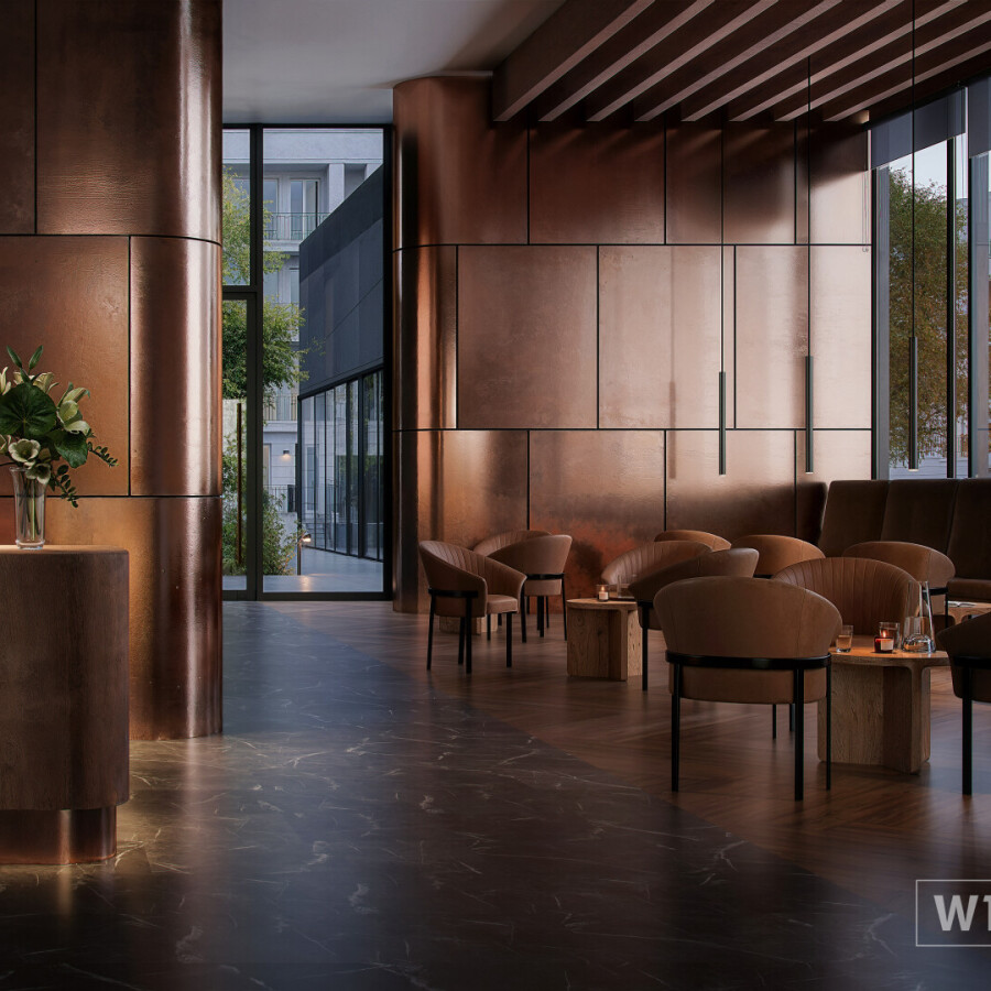 Lugano Walnut Brown - elegantní struktura dřeva