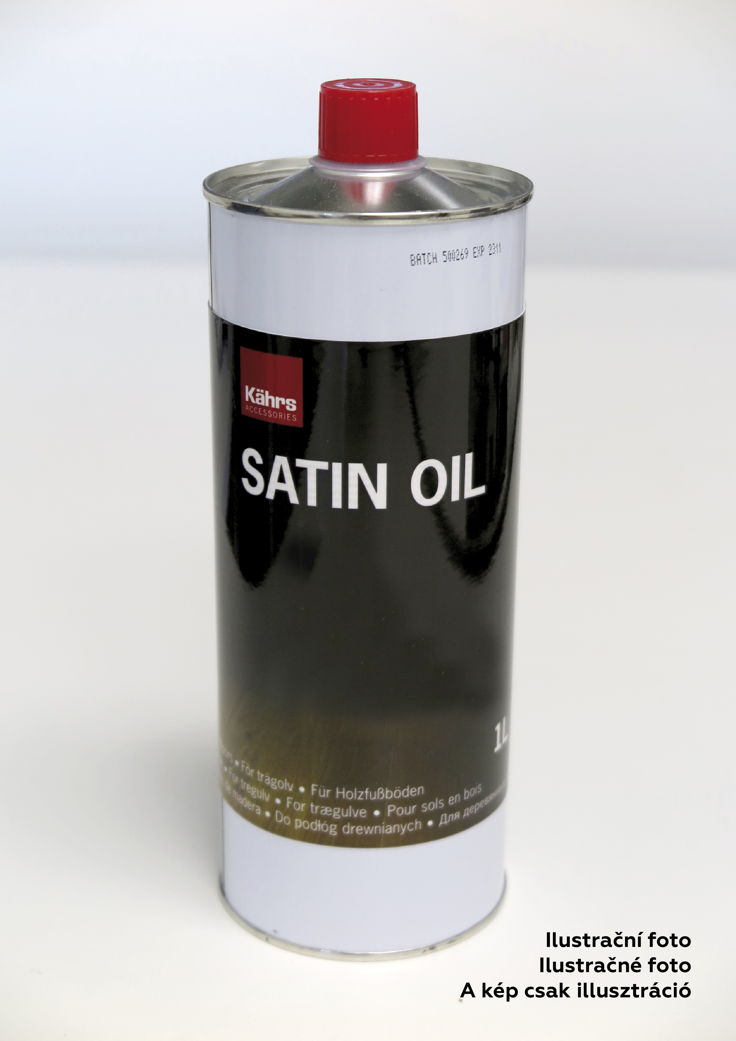 Satin Oil tmavě hnědý (dub Fredrik) 1 l